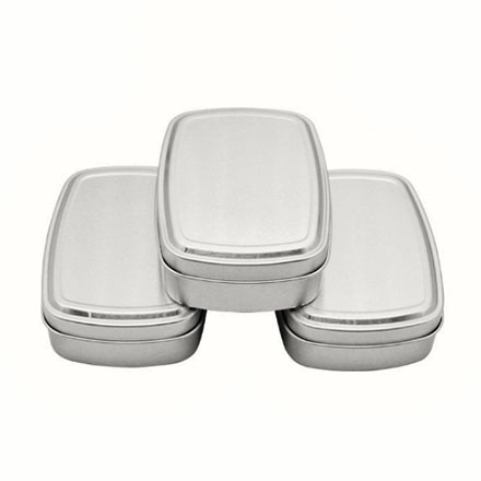 Colorful Metal Aluminum Tins with Lid