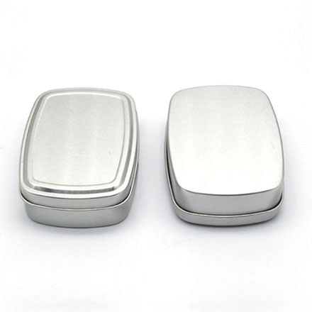 Colorful Metal Aluminum Tins with Lid